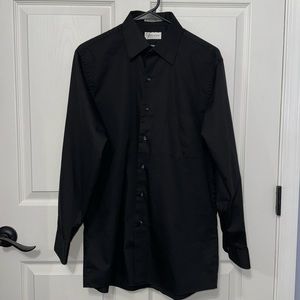 Van Heusen black dress shirt